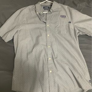 Chaps short sleeve button up shirt